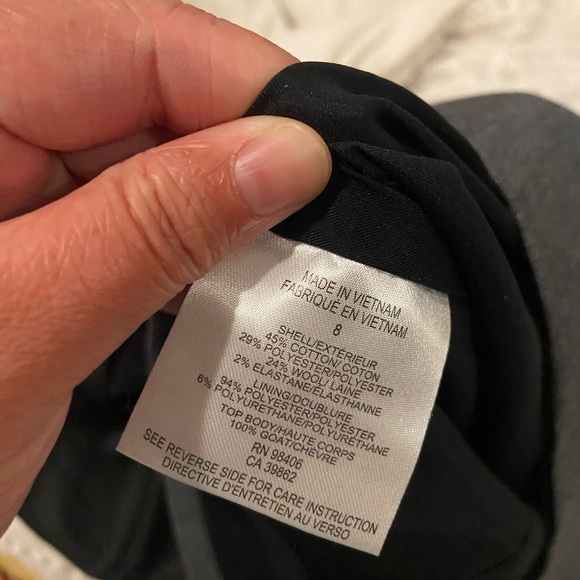 Theory Orinthia C Dress with Leather Bodice - Picture 11 of 11